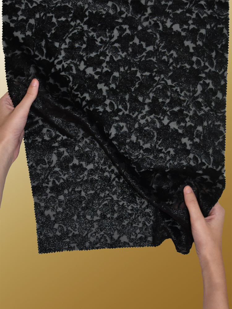 SHOT VELVET DEVORE DARK - L31 L89 LV