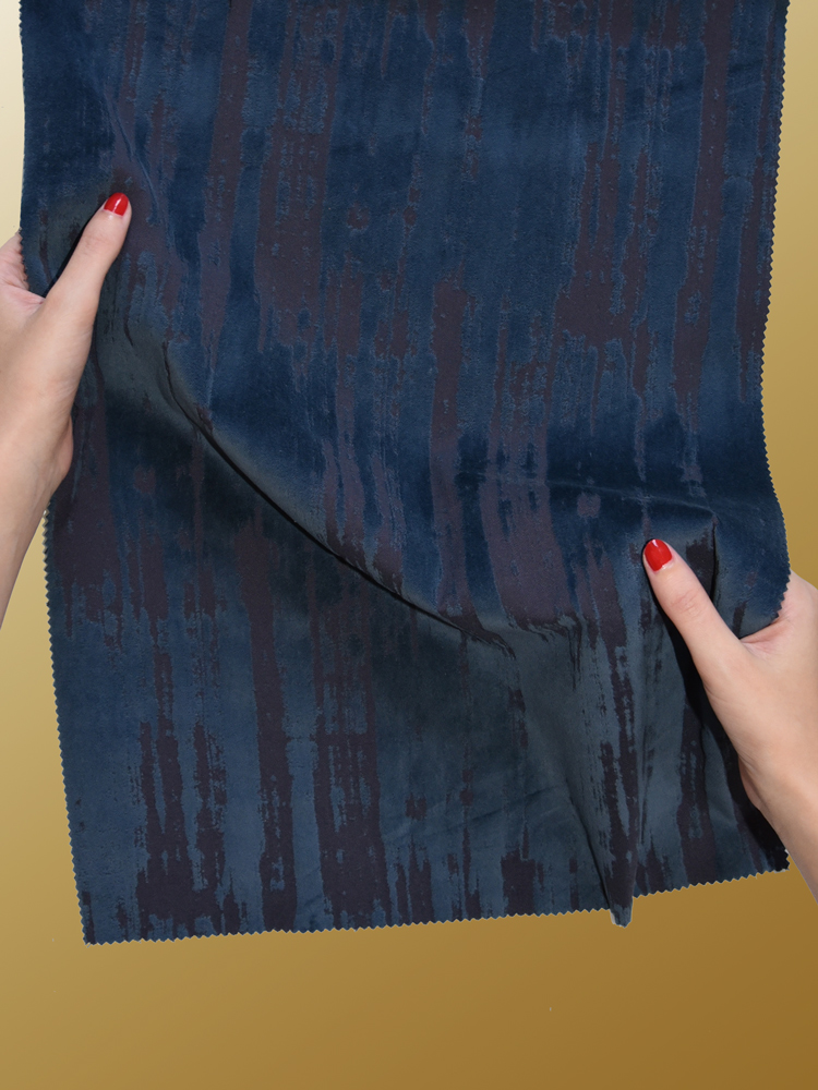 VELVET 3D DEVORÉ  DENIM - L65 Z29 LV