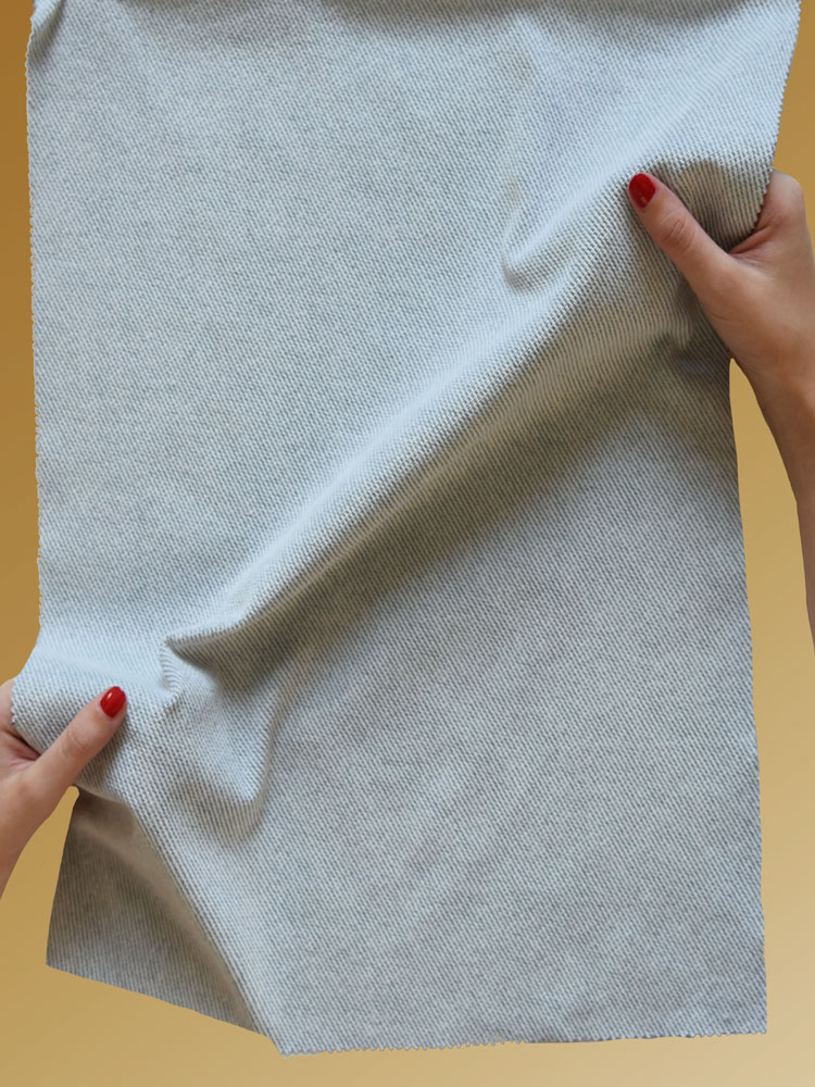 VELVET 3D DEVORÉ  DENIM - L65 475 LV