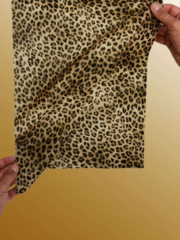 VELVET MOLESKIN ANIMALIER - 700 G86 N0