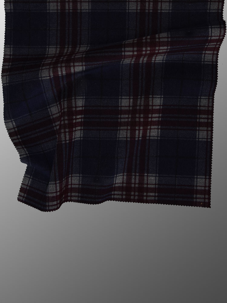 VELVET TARTAN MOULINE' - W72 181 LV