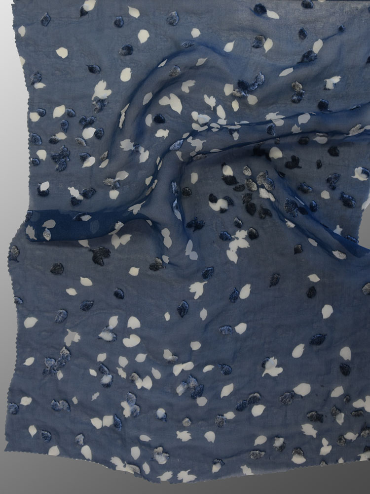 SILK VELVET FOLIAGE DEVORE' - L31 DJ5 LV