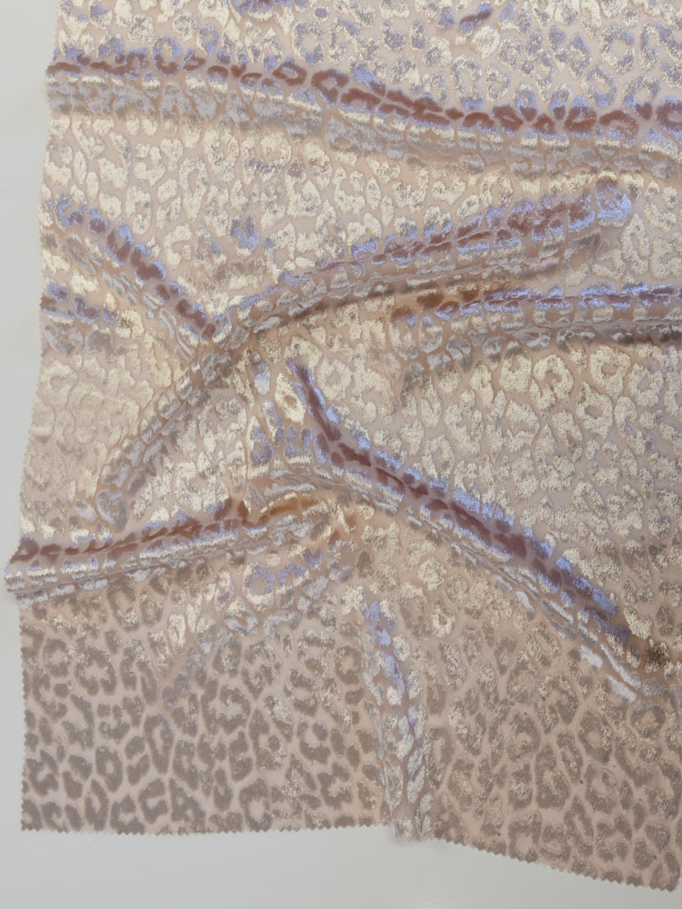 LIQUID VELVET ANIMALIER DEVORE’ - L72 X91 B