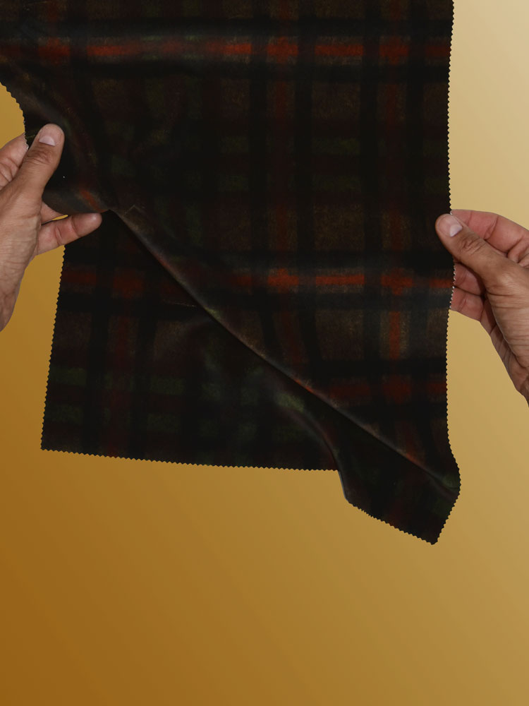 VELVET MOLESKIN MADRAS - 700 AW6 LV