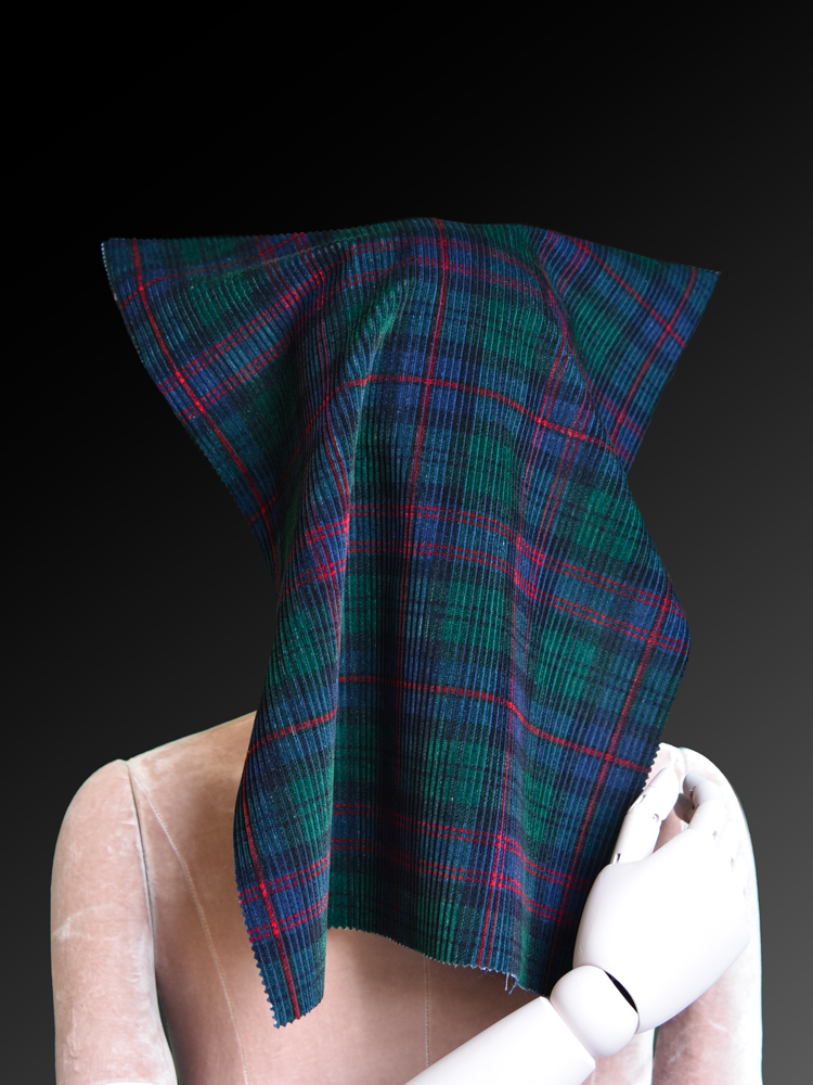 VELVET CORD TARTAN - 507 DR4 LV
