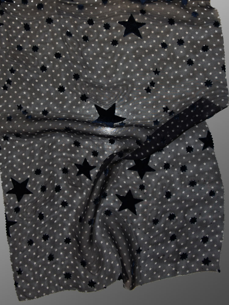 SILK VELVET STARS DEVORE' - L31 DH1 LV