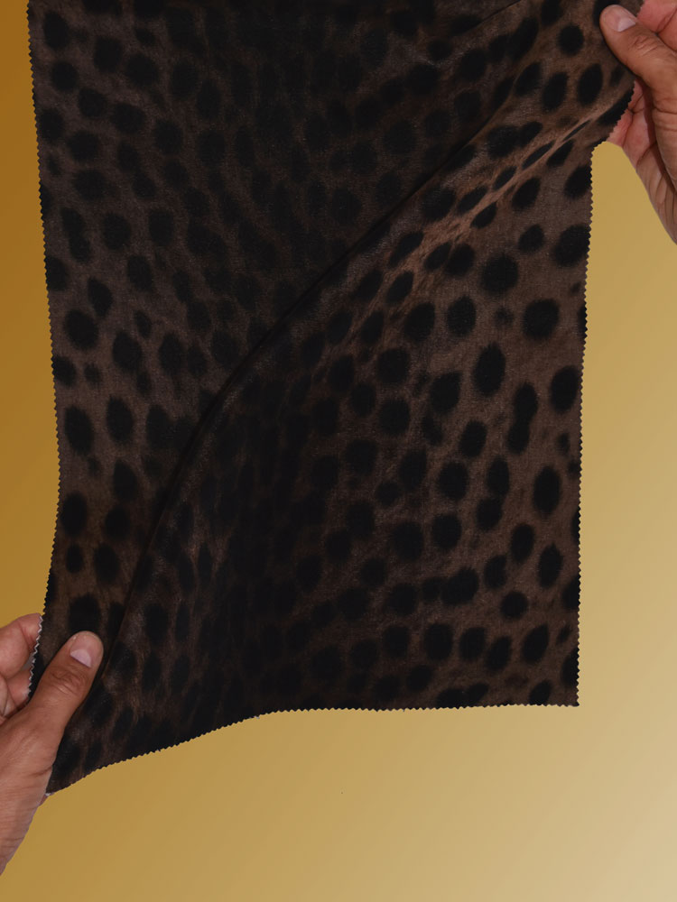 VELVET MOLESKIN ANIMALIER - 700 W72 N0