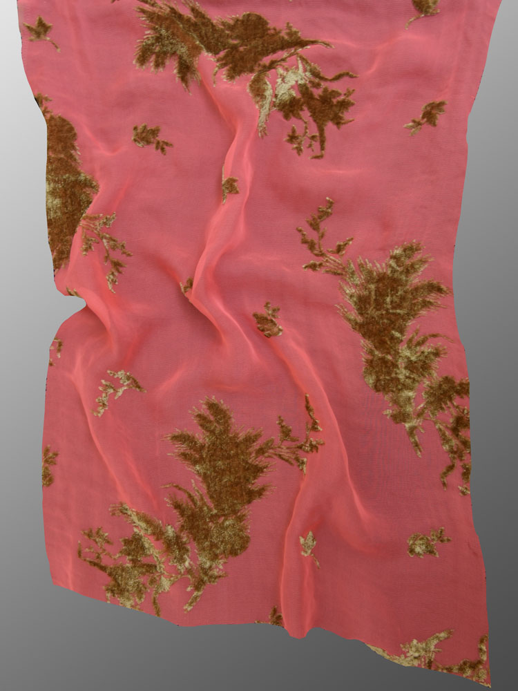 LIQUID VELVET SHOT DEVORE' - L31 X97 LV