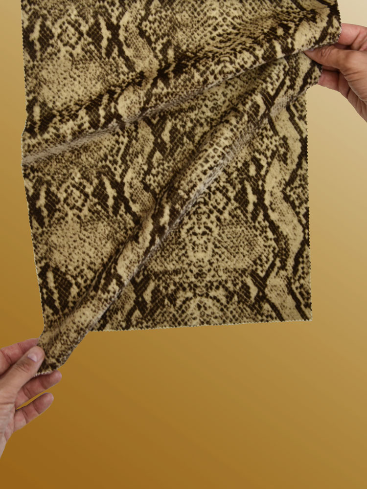 VELVET MOLESKIN ANIMALIER - 704 410 N