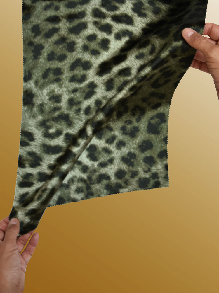 VELVET MOLESKIN ANIMALIER - L31 G82 K
