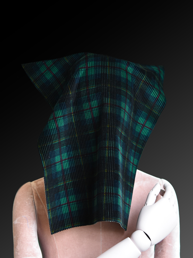 VELVET CORD TARTAN - 507 089 A0
