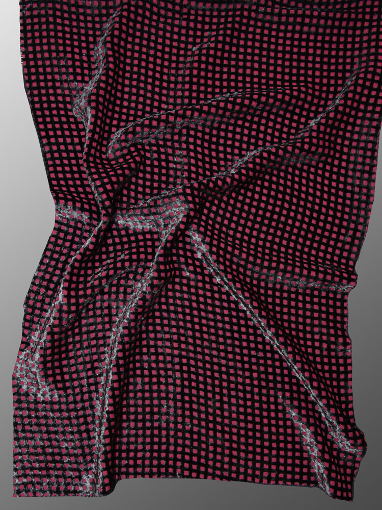 LIQUID VELVET SHOT DEVORE' - L31 137 LV