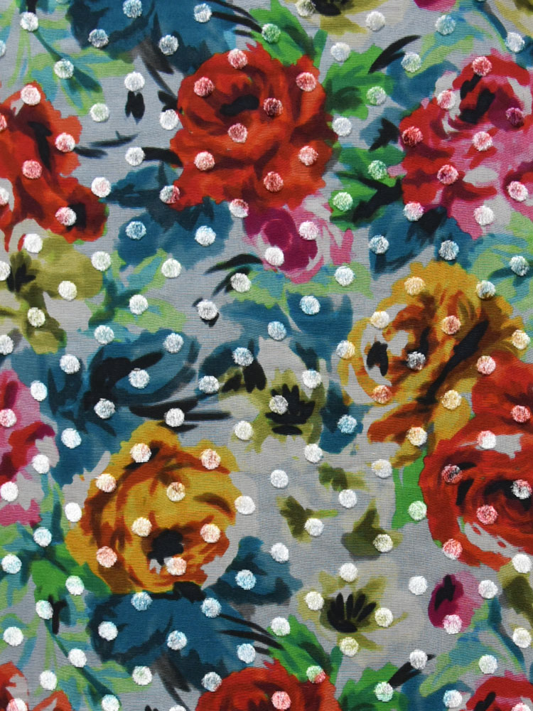 SILK VELVET ROSE POIS - L31 AR3 LV