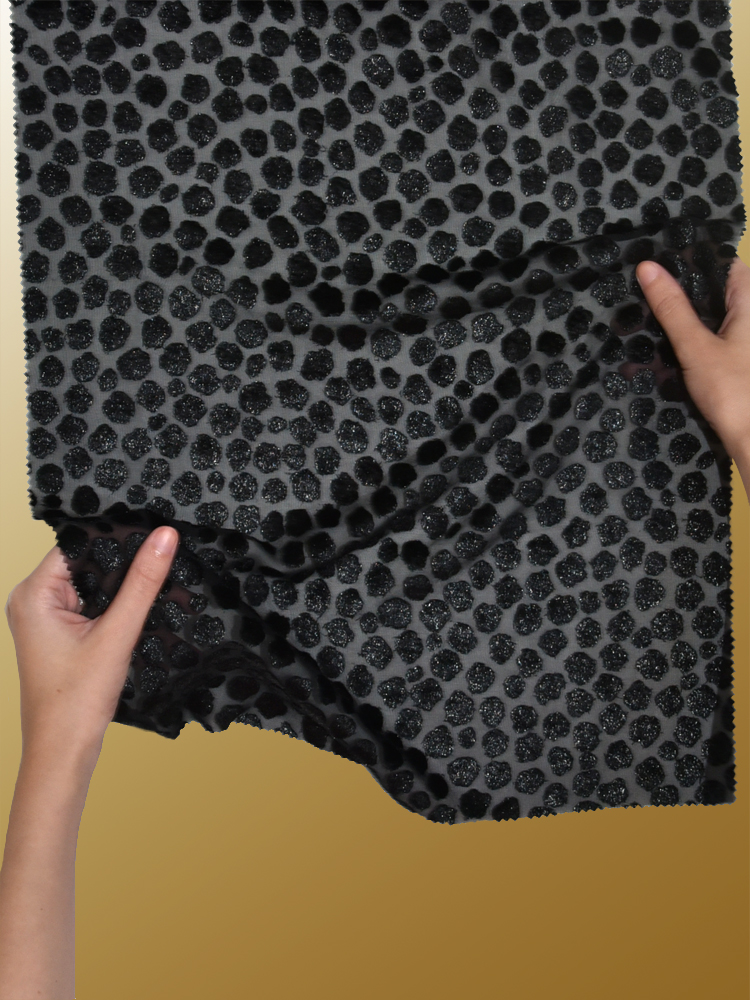 SHOT VELVET DEVORE DARK - L31 L88 LV