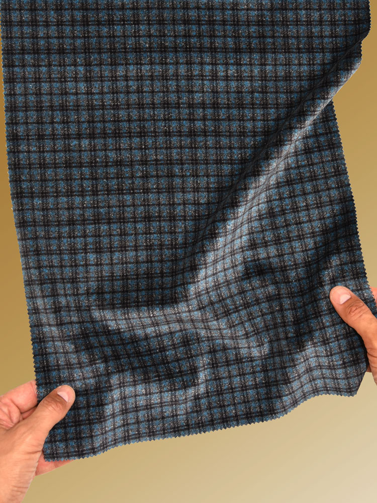 VELVET CHECK FLANEL - 424 AX4 LG